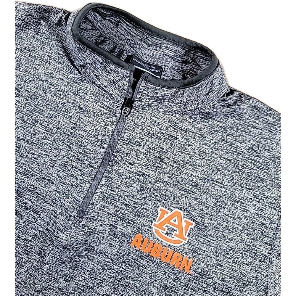 Auburn Tigers Quarter Zip Pullover‎ Athletic Top MEN'S LARGE STRETCH